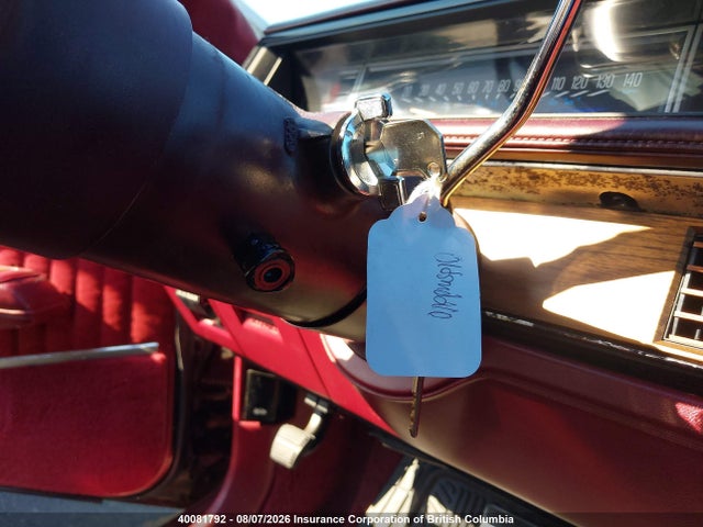 40081792 :رقم المزاد ، 1G3CW5132H4308244 vin ، 1987 Oldsmobile 98 Regency Brougham مزاد بيع
