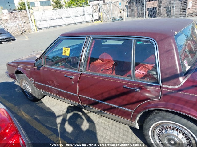 40081792 :رقم المزاد ، 1G3CW5132H4308244 vin ، 1987 Oldsmobile 98 Regency Brougham مزاد بيع