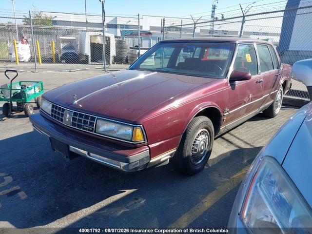 40081792 :رقم المزاد ، 1G3CW5132H4308244 vin ، 1987 Oldsmobile 98 Regency Brougham مزاد بيع
