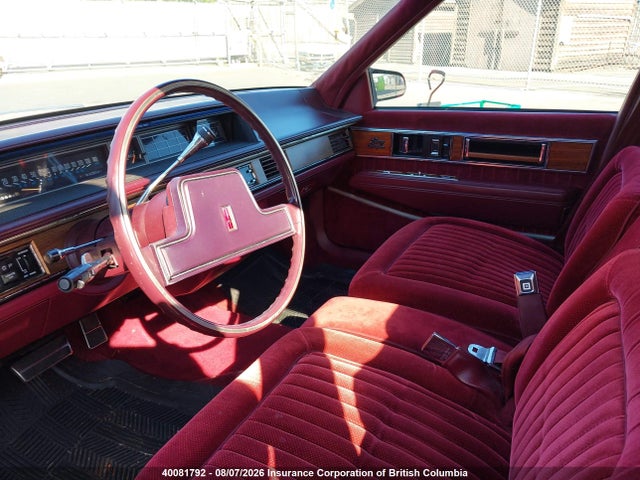 40081792 :رقم المزاد ، 1G3CW5132H4308244 vin ، 1987 Oldsmobile 98 Regency Brougham مزاد بيع