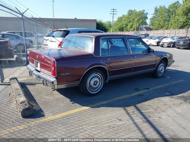40081792 :رقم المزاد ، 1G3CW5132H4308244 vin ، 1987 Oldsmobile 98 Regency Brougham مزاد بيع