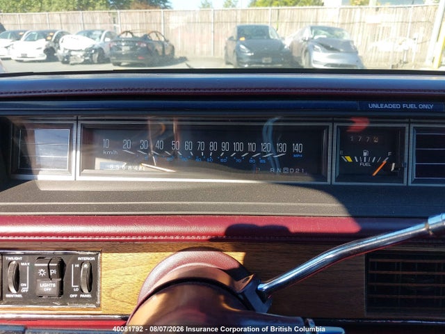 40081792 :رقم المزاد ، 1G3CW5132H4308244 vin ، 1987 Oldsmobile 98 Regency Brougham مزاد بيع