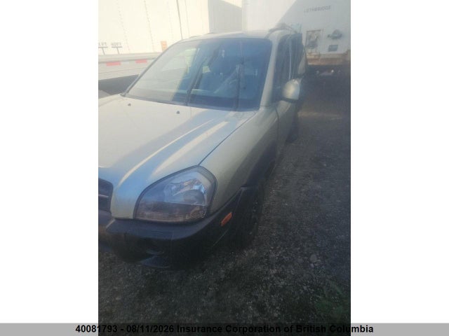 2006 Hyundai Tucson Gl მანქანა იყიდება აუქციონზე, vin: KM8JM12D06U275587, აუქციონის ნომერი: 40081793