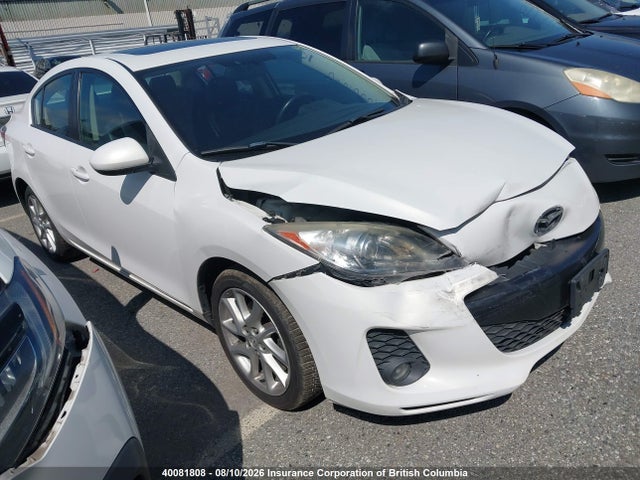 2012 Mazda 3 S მანქანა იყიდება აუქციონზე, vin: JM1BL1W59C1569792, აუქციონის ნომერი: 40081808