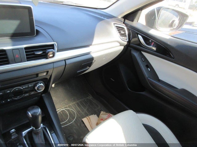40081810 :رقم المزاد ، JM1BM1W34F1275975 vin ، 2015 Mazda 3 Mazda Gt مزاد بيع
