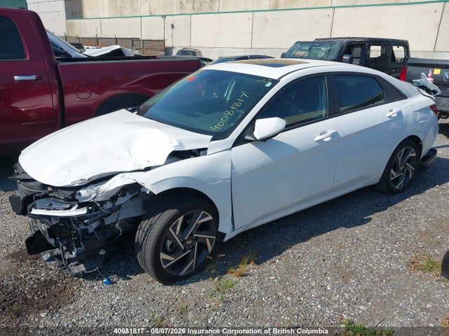 40081817 :رقم المزاد ، KMHLM4DG5SU991347 vin ، 2025 Hyundai Elantra Sel Sport مزاد بيع