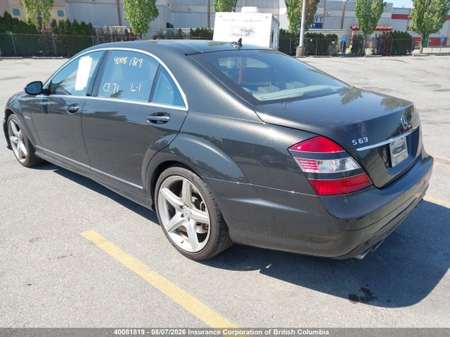 Auction sale of the 2009 Mercedes-benz S 63 Amg, vin: WDDNG77X59A264681, lot number: 40081819