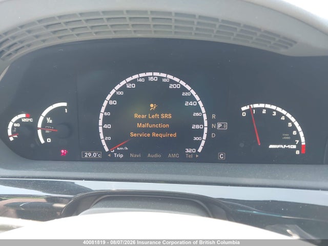 Auction sale of the 2009 Mercedes-benz S 63 Amg, vin: WDDNG77X59A264681, lot number: 40081819