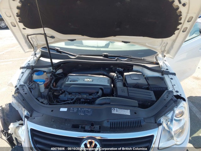 2011 Volkswagen Eos Komfort მანქანა იყიდება აუქციონზე, vin: WVWBD7AHXBV005285, აუქციონის ნომერი: 40075606