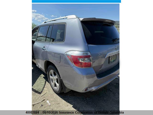 2009 Toyota Highlander Hybrid Limited მანქანა იყიდება აუქციონზე, vin: JTEEW44A292033674, აუქციონის ნომერი: 40081824