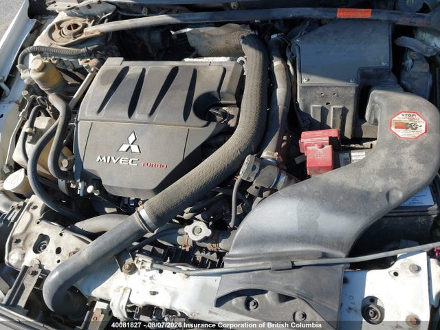 40081827 :رقم المزاد ، JA3AV66VX9U608740 vin ، 2009 Mitsubishi Lancer Ralliart مزاد بيع