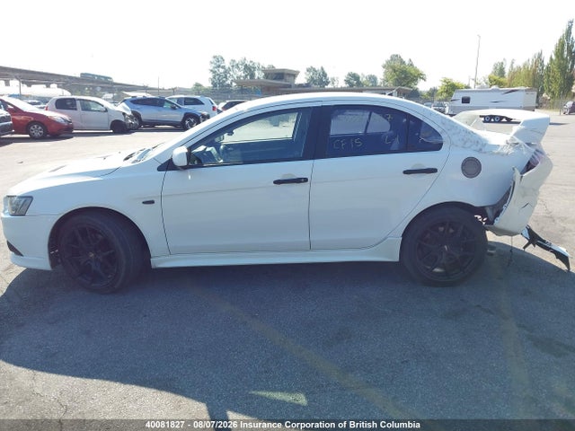 40081827 :رقم المزاد ، JA3AV66VX9U608740 vin ، 2009 Mitsubishi Lancer Ralliart مزاد بيع