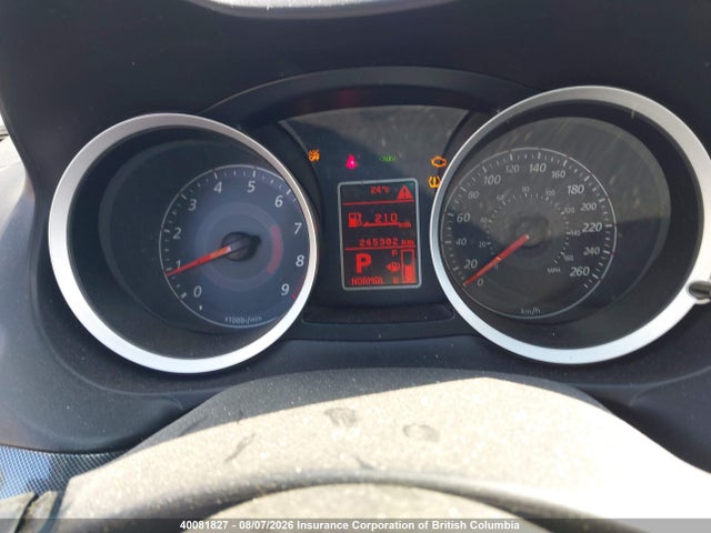 40081827 :رقم المزاد ، JA3AV66VX9U608740 vin ، 2009 Mitsubishi Lancer Ralliart مزاد بيع