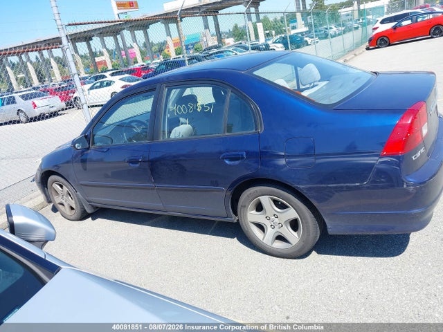 Aukcja sprzedaży 2004 Honda Civic, vin: 2HGES16884H914910, numer aukcji: 40081851