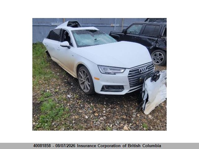 Продажа на аукционе авто 2017 Audi A4, vin: WAUFNAF42HN026171, номер лота: 40081858