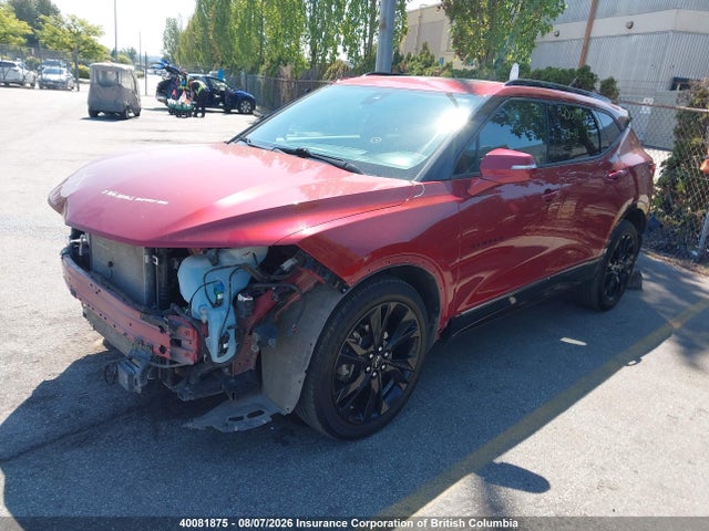 2019 Chevrolet Blazer Rs მანქანა იყიდება აუქციონზე, vin: 3GNKBJRS2KS690060, აუქციონის ნომერი: 40081875