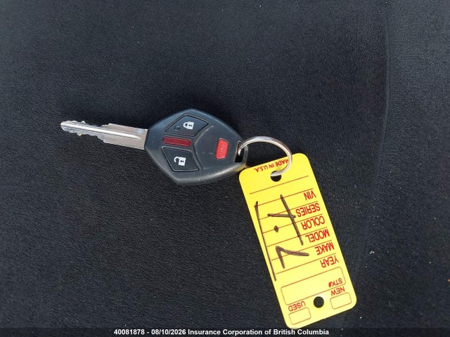 40081878 :رقم المزاد ، JA4AT2AW5DU603058 vin ، 2013 Mitsubishi Outlander Es مزاد بيع