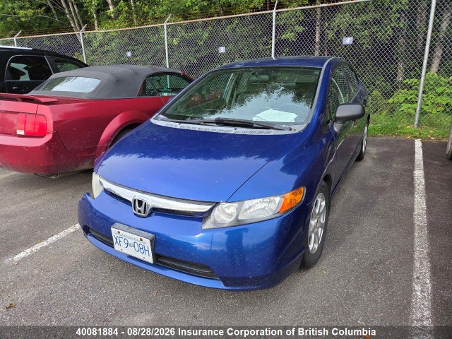Aukcja sprzedaży 2006 Honda Civic, vin: 2HGFA16296H000820, numer aukcji: 40081884