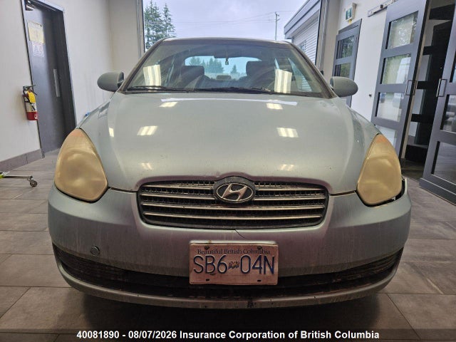 Aukcja sprzedaży 2007 Hyundai Accent Gls, vin: KMHCN45C67U125589, numer aukcji: 40081890