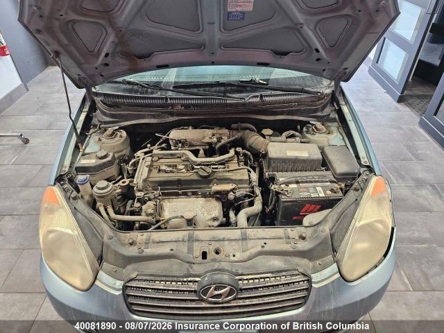 Aukcja sprzedaży 2007 Hyundai Accent Gls, vin: KMHCN45C67U125589, numer aukcji: 40081890