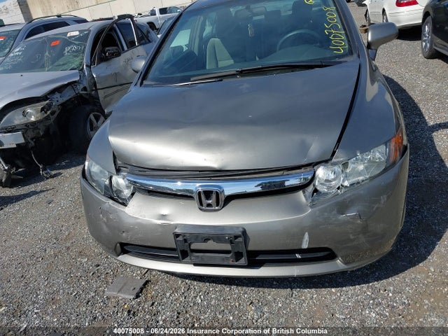 40075008 :رقم المزاد ، 2HGFA16886H037880 vin ، 2006 Honda Civic Ex مزاد بيع