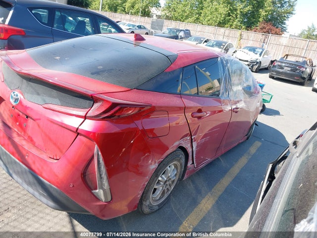 Продажа на аукционе авто 2018 Toyota Prius Prime Upgrade, vin: JTDKARFP9J3089775, номер лота: 40077799
