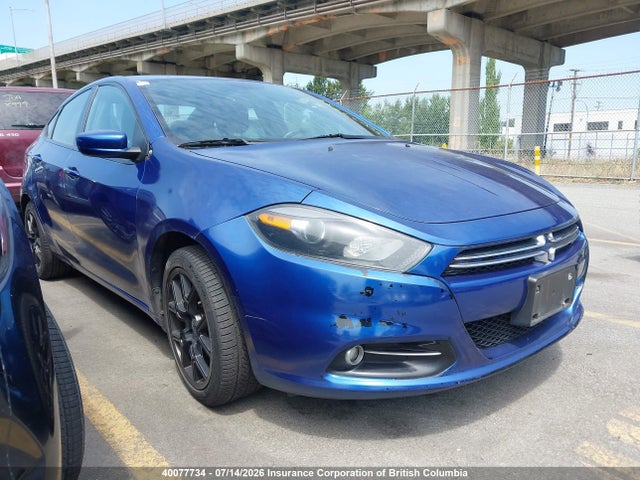 2014 Dodge Dart Sxt მანქანა იყიდება აუქციონზე, vin: 1C3CDFBB6ED826441, აუქციონის ნომერი: 40077734