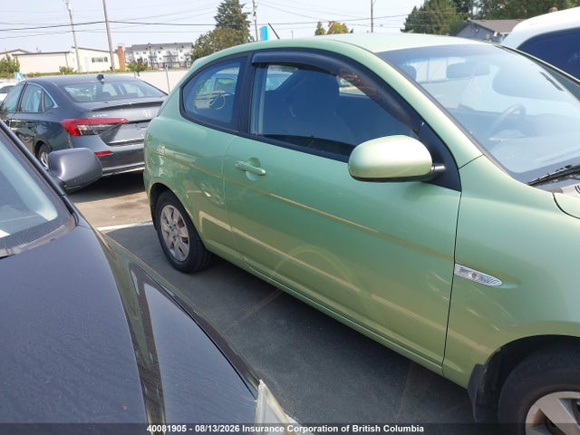 2010 Hyundai Accent Se მანქანა იყიდება აუქციონზე, vin: KMHCN3BC1AU186872, აუქციონის ნომერი: 40081905