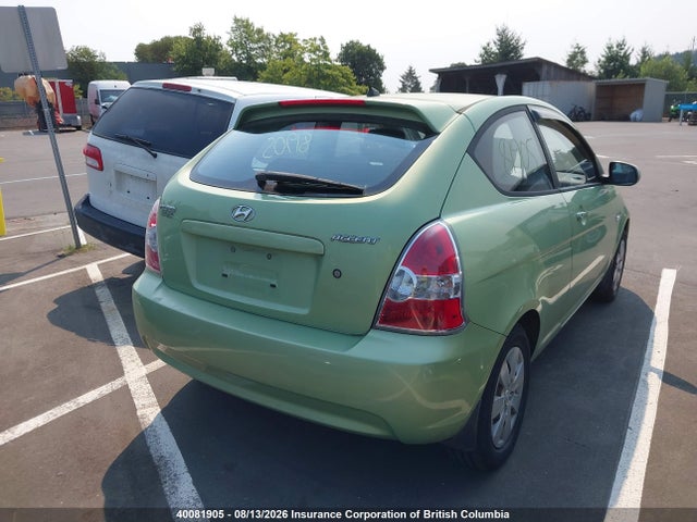 2010 Hyundai Accent Se მანქანა იყიდება აუქციონზე, vin: KMHCN3BC1AU186872, აუქციონის ნომერი: 40081905