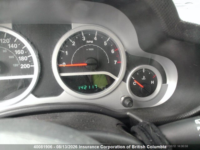 Продажа на аукционе авто 2008 Jeep Wrangler Unlimited Sahara, vin: 1J4GA59188L633712, номер лота: 40081906
