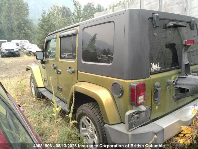 Продажа на аукционе авто 2008 Jeep Wrangler Unlimited Sahara, vin: 1J4GA59188L633712, номер лота: 40081906