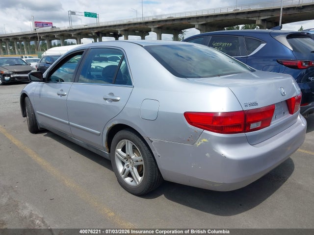 40076221 :رقم المزاد ، 1HGCM55415A804255 vin ، 2005 Honda Accord Lx مزاد بيع