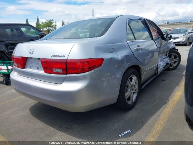 40076221 :رقم المزاد ، 1HGCM55415A804255 vin ، 2005 Honda Accord Lx مزاد بيع