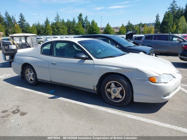 Продаж на аукціоні авто 2004 Chevrolet Monte Carlo Ls, vin: 2G1WW12E349388126, номер лоту: 40079534