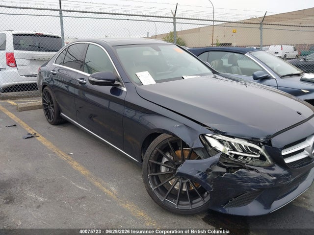 Aukcja sprzedaży 2019 Mercedes-benz C 300 4matic, vin: 55SWF8EB1KU322036, numer aukcji: 40075723
