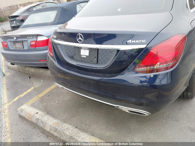 40075723 :رقم المزاد ، 55SWF8EB1KU322036 vin ، 2019 Mercedes-benz C 300 4matic مزاد بيع