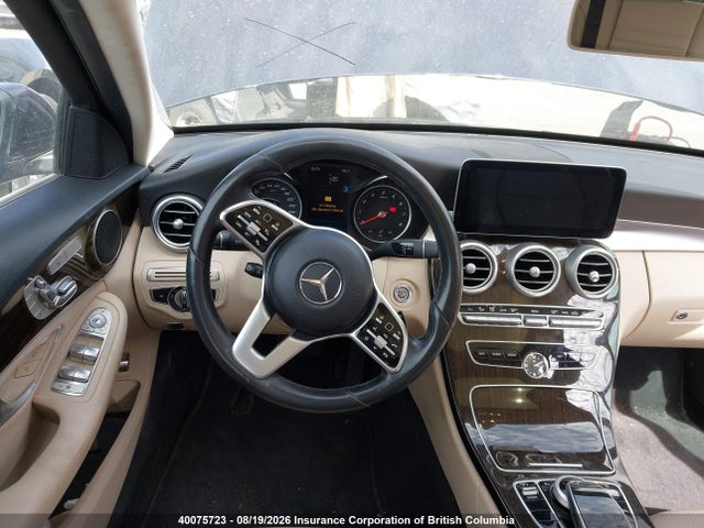 40075723 :رقم المزاد ، 55SWF8EB1KU322036 vin ، 2019 Mercedes-benz C 300 4matic مزاد بيع