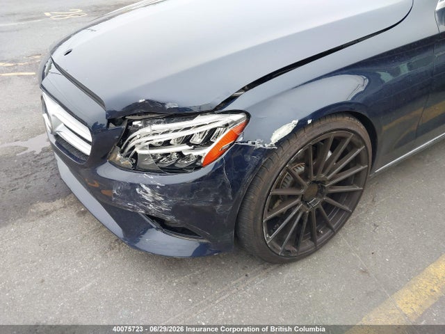 40075723 :رقم المزاد ، 55SWF8EB1KU322036 vin ، 2019 Mercedes-benz C 300 4matic مزاد بيع