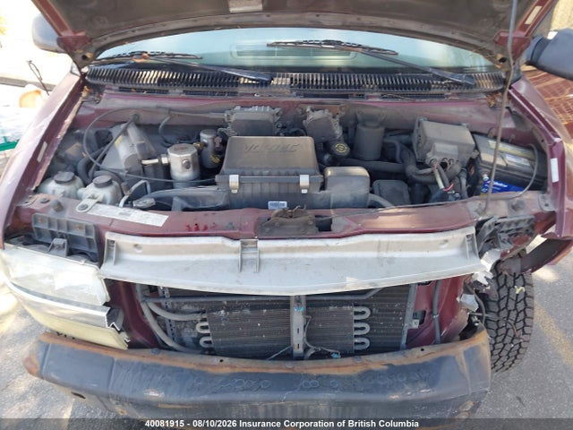 2001 Chevrolet Astro მანქანა იყიდება აუქციონზე, vin: 1GNDM19W41B132453, აუქციონის ნომერი: 40081915