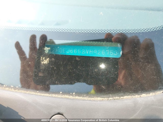40081921 :رقم المزاد ، 2HGEJ6652VH926753 vin ، 1997 Honda Civic مزاد بيع