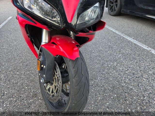 40081927 :رقم المزاد ، JH2SC57276M200483 vin ، 2006 Honda Cbr1000 Rr مزاد بيع