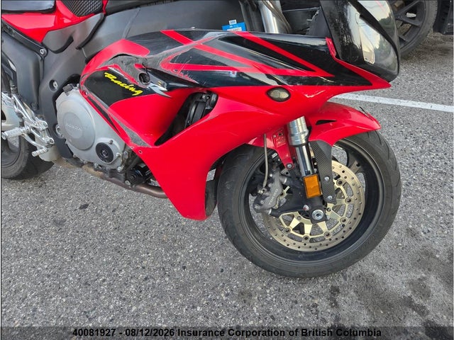 40081927 :رقم المزاد ، JH2SC57276M200483 vin ، 2006 Honda Cbr1000 Rr مزاد بيع
