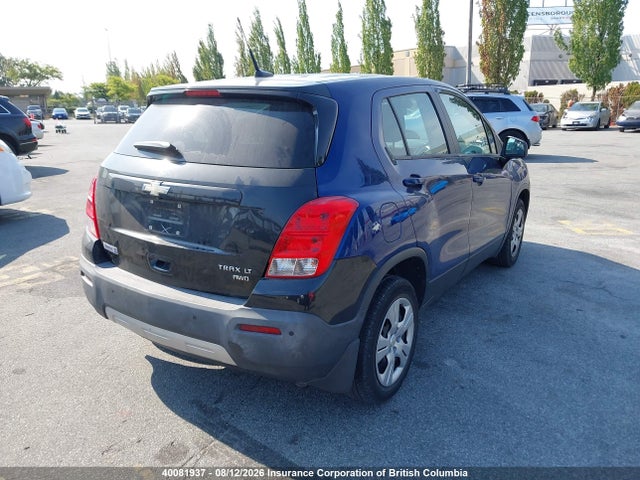 Auction sale of the 2014 Chevrolet Trax, vin: 3GNCJKEB0EL157769, lot number: 40081937