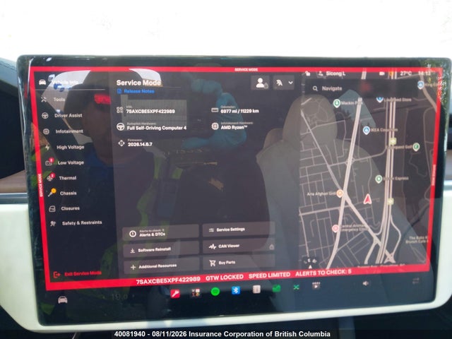 Продаж на аукціоні авто 2023 Tesla Model X Awd/standard Range, vin: 7SAXCBE5XPF422989, номер лоту: 40081940