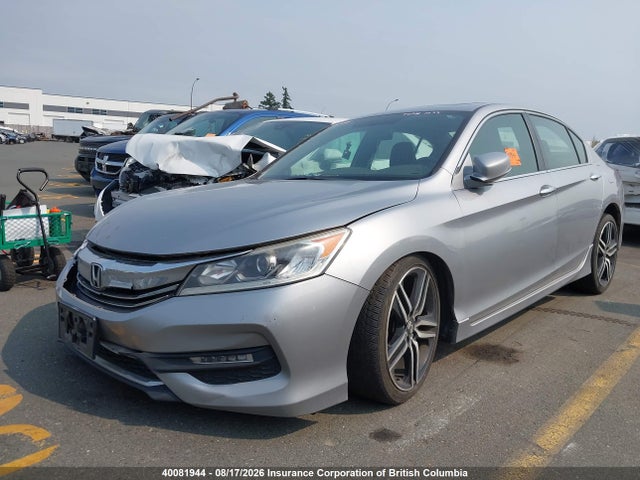 40081944 :رقم المزاد ، 1HGCR2F51HA809368 vin ، 2017 Honda Accord Sport مزاد بيع