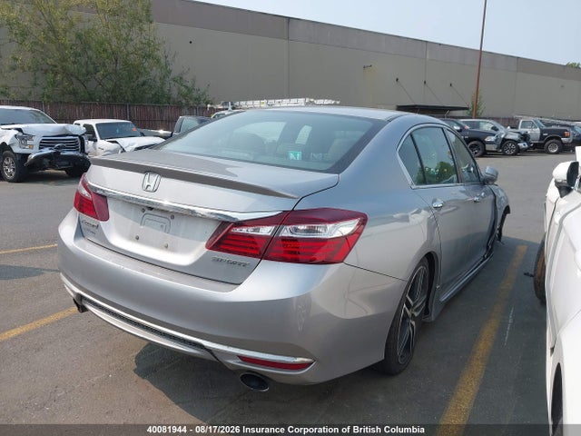 40081944 :رقم المزاد ، 1HGCR2F51HA809368 vin ، 2017 Honda Accord Sport مزاد بيع