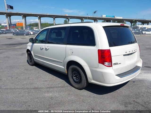 Auction sale of the 2013 Dodge Grand Caravan Se, vin: 2C4RDGBG8DR567843, lot number: 40081948