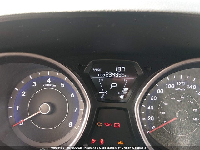 Продаж на аукціоні авто 2013 Hyundai Elantra Gls/limited, vin: 5NPDH4AE5DH410233, номер лоту: 40081105
