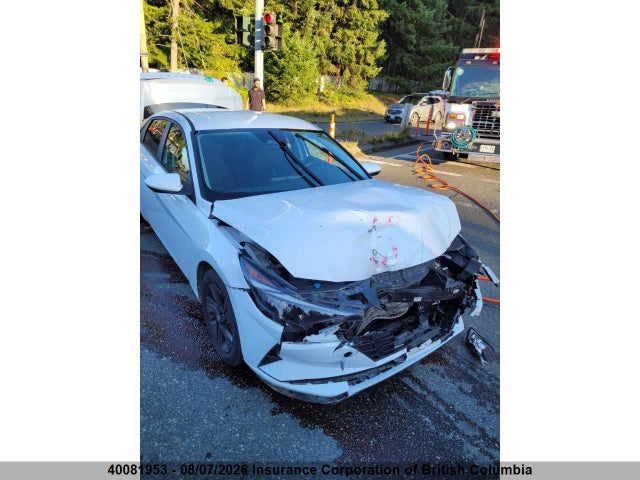 Auction sale of the 2022 Hyundai Elantra Sel, vin: KMHLM4AG8NU262378, lot number: 40081953