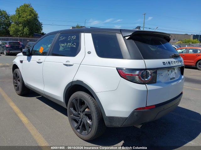 Продажа на аукционе авто 2016 Land Rover Discovery Sport Hse, vin: SALCR2BG3GH572709, номер лота: 40081955